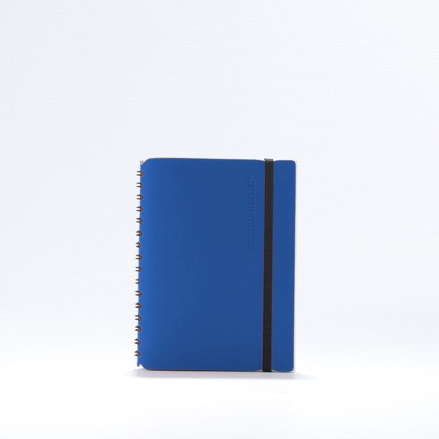 Imagem 0 de Bloco de notas Plein Air A6 pautado azul oceano vacavaliente