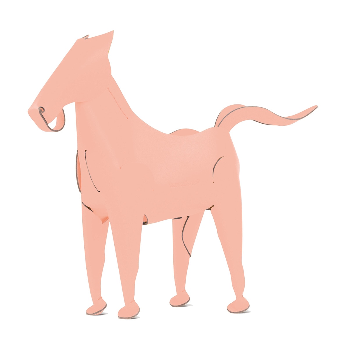 Caballo accesorio de escritorio vacavaliente rosa 1