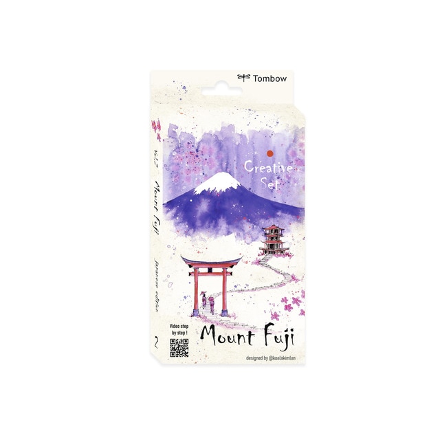 Imagem 0 de Conjunto Japan Monte Fuji Tombow multicorido