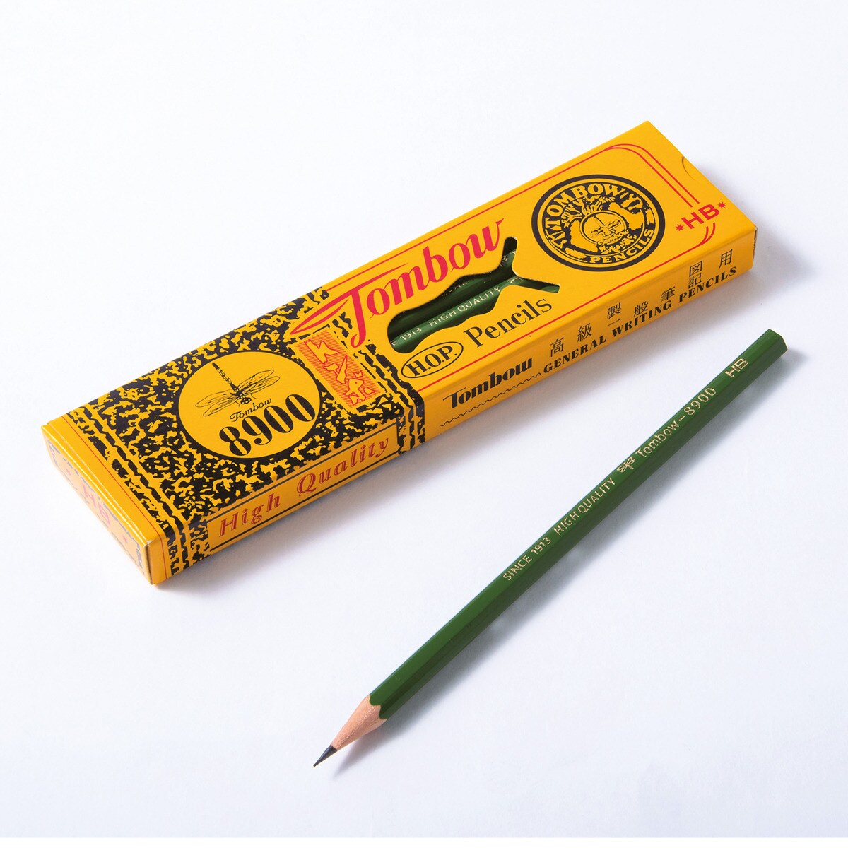 Pack 12 lápices de grafito HB 8900  Tombow verde 2