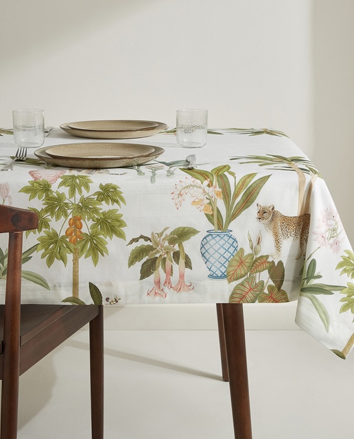 Imagen 0 de Mantel algodón y lino Tropico El Corte Inglés