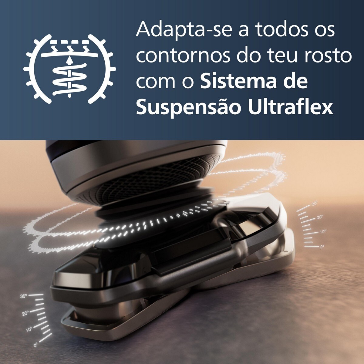 Máquina de Barbear Philips Serie 9000 Prestige SP9872/15 Uso Seco ou Molhado, Base de Carga, Ponta para Nariz e Perfilador e Autonomia 60 Minutos 6