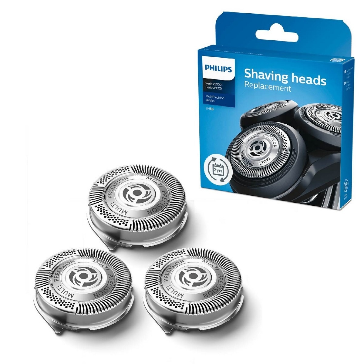 Lâminas para Máquinas de Barbear Philips SH50/50 (S5000/S6000 - Old Generation) 1