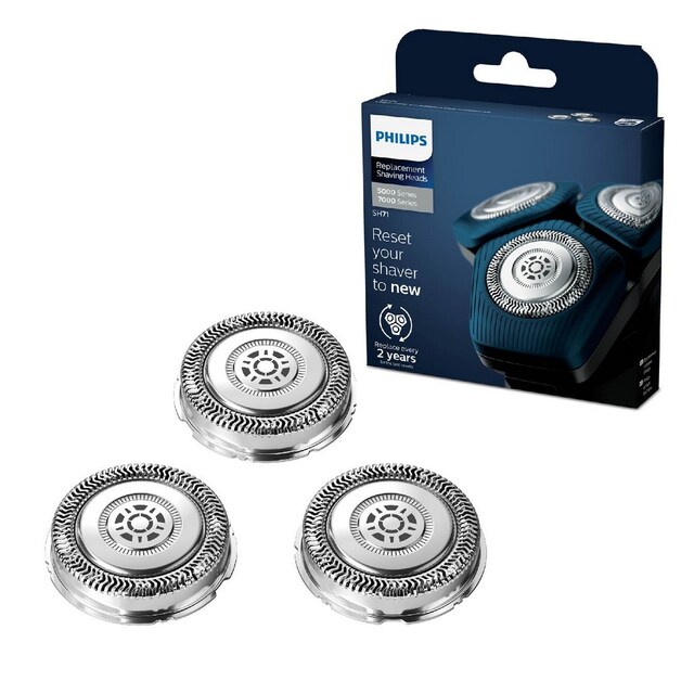 Imagem 0 de Lâminas para Máquinas de Barbear Philips SH71/50 (S5000, S7000 Next Generation)