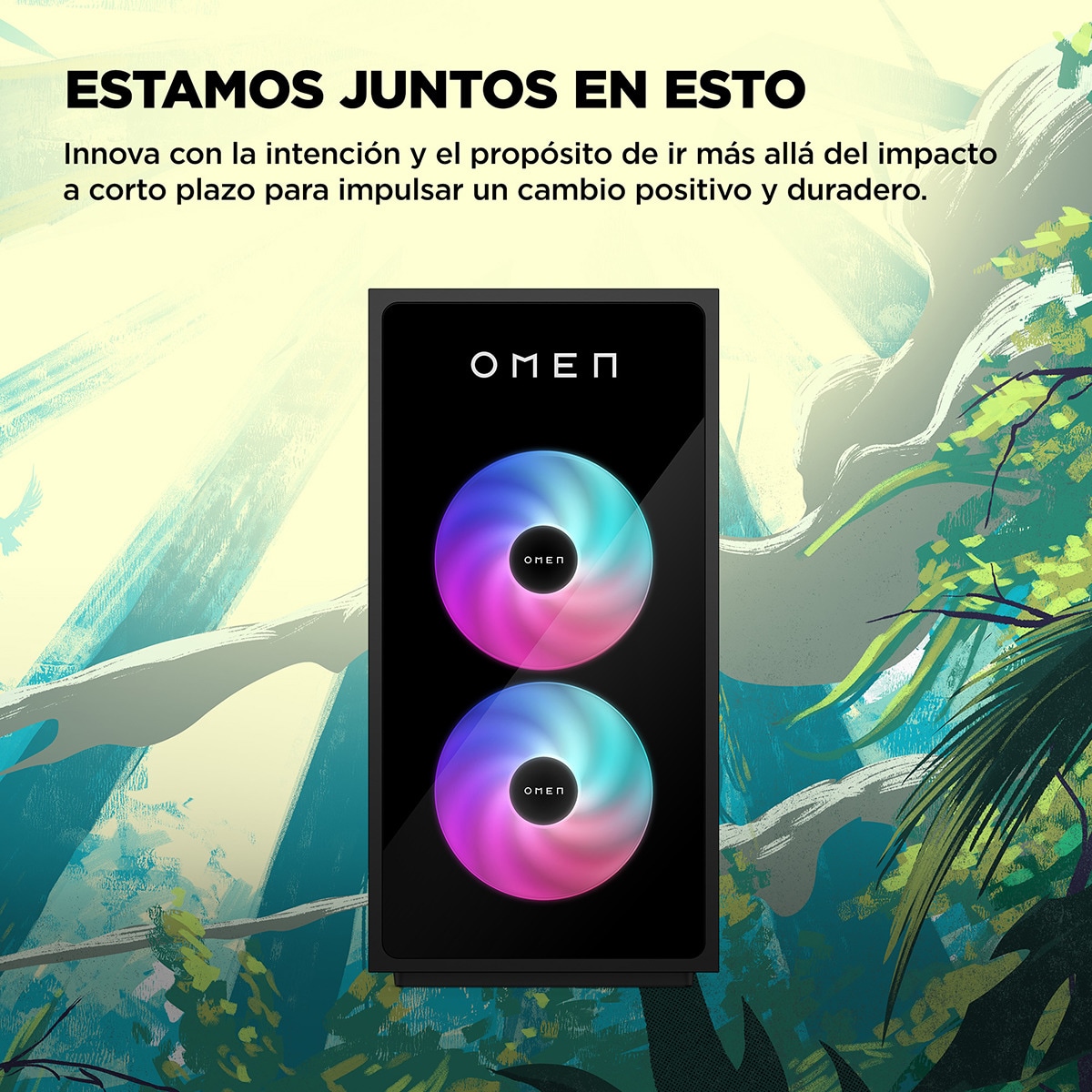Sobremesa Gaming HP OMEN GT16-0009ns, i5-14400F, 16GB, 1TB SSD, Nvidia GeForce RTX 4060 8GB, W11 Negro-6