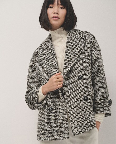 chaquetones paño mujer corte ingles