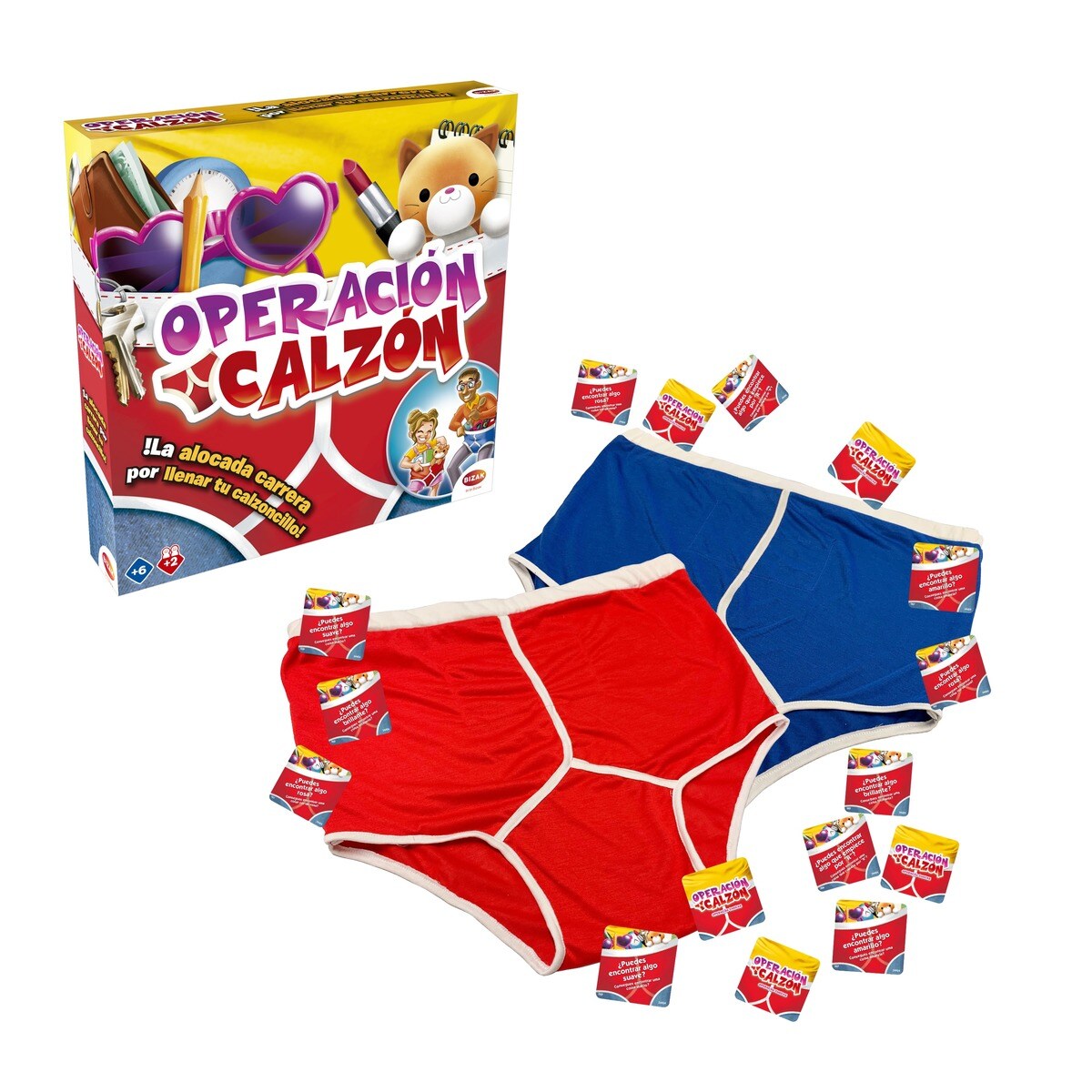 Operacion Calzon Juego de mesa Operación Calzón · Bizak · El Corte Inglés
