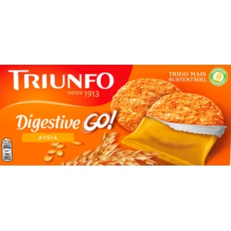 Digestive Go Bolachas de Aveia Pack 6 unidades embalagem 171 g - Triunfo