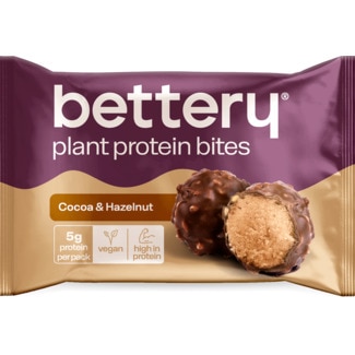 Proteína Bolas de Chocolate e Avelã embalagem 30 g - Bettery