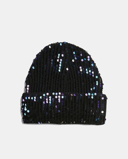 Imagem 0 de Gorro de Malha com Lantejoulas