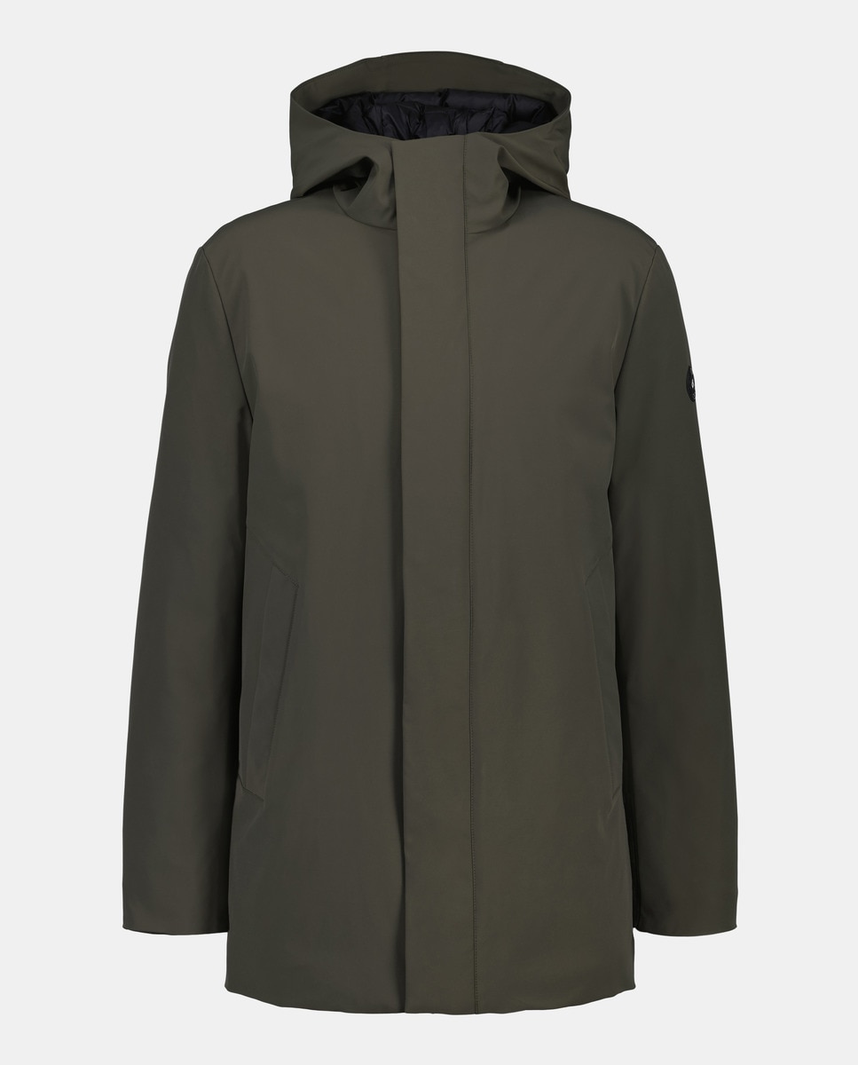 Parka Cromdaltex com Capuz Fixo Verde-4
