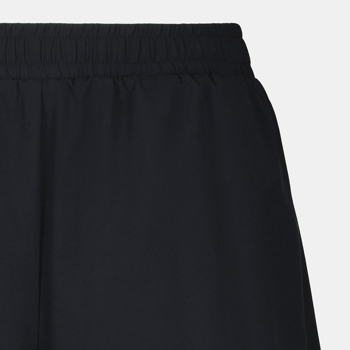 Pantalón corto con malla interior de mujer Negro-5