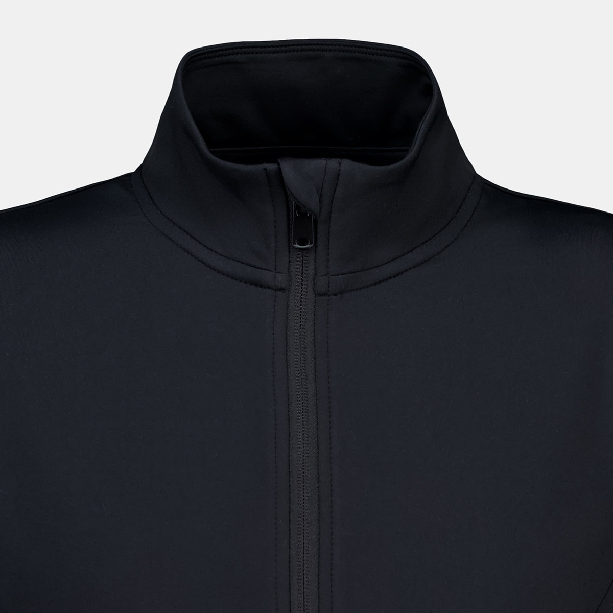 Sudadera técnica con cremallera de mujer Negro-5