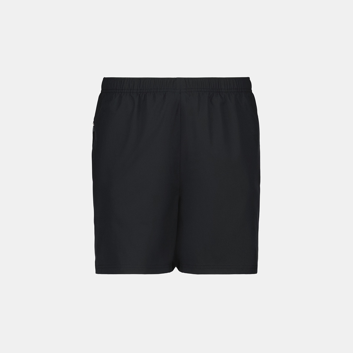 Pantalones cortos de hombre con cremallera en bolsillos Negro-4