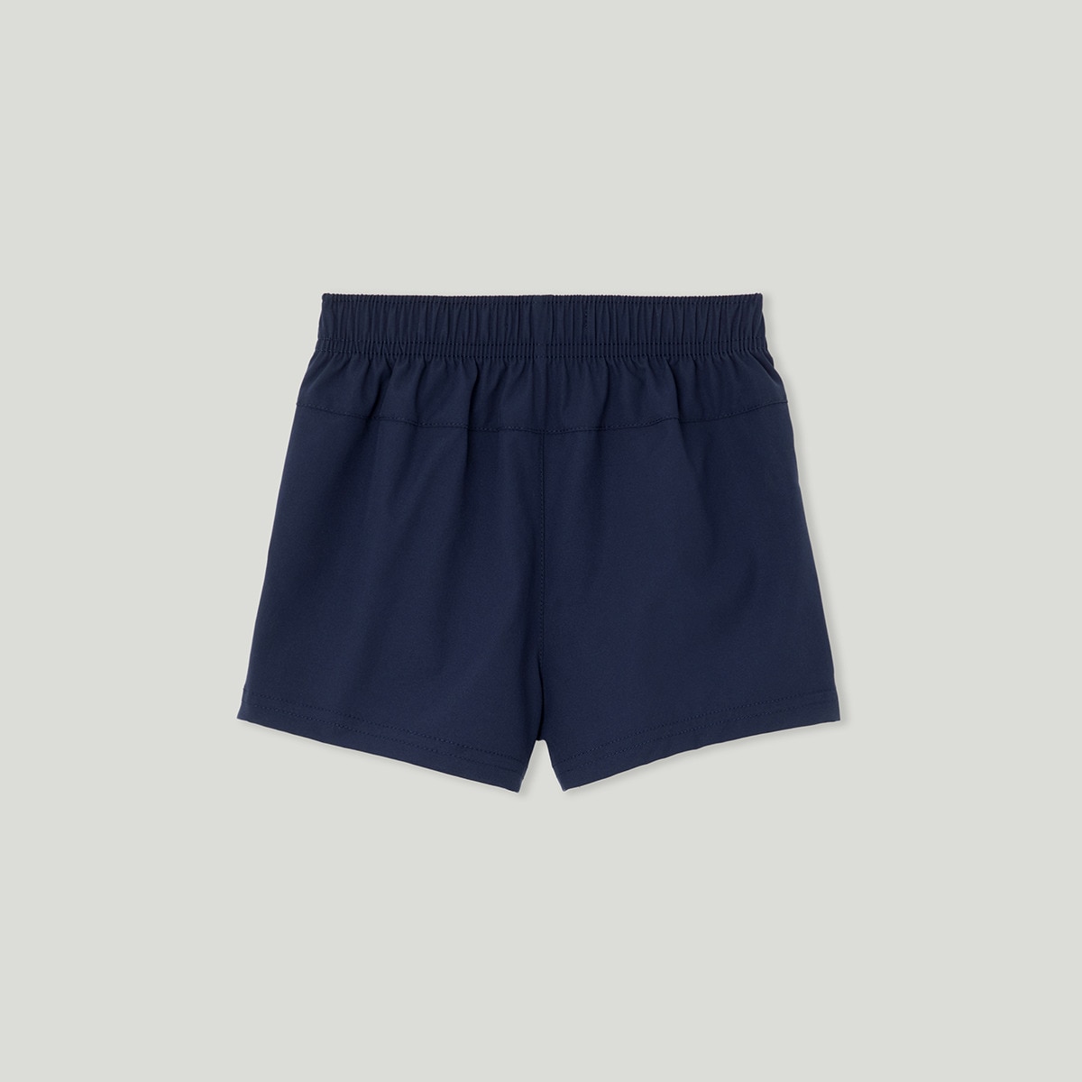 Pantalones cortos de niño con cremallera en los bolsillos Azul-2