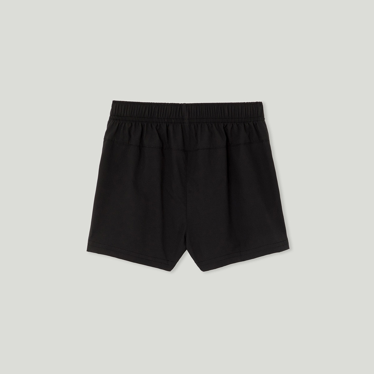 Pantalones cortos de niño con cremallera en los bolsillos Negro-2