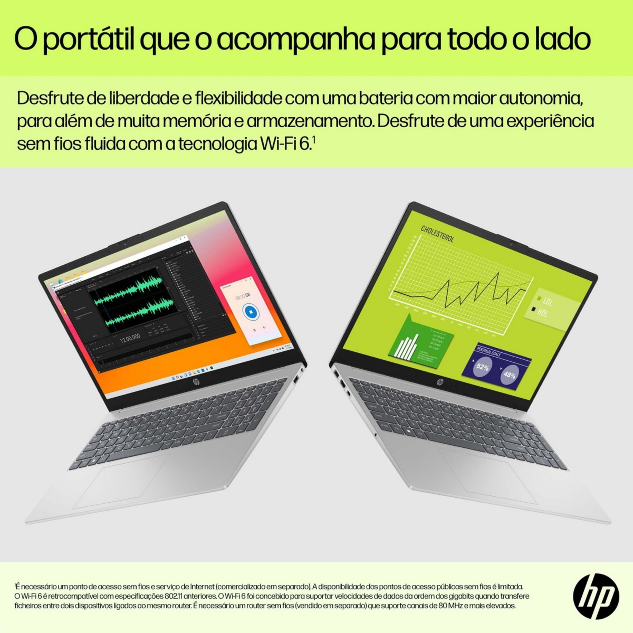 Computador Portátil HP 15-FD0040NP, 15,6", Intel® Core™ i5-1235U, 512 GB SSD, 16 GB RAM 4