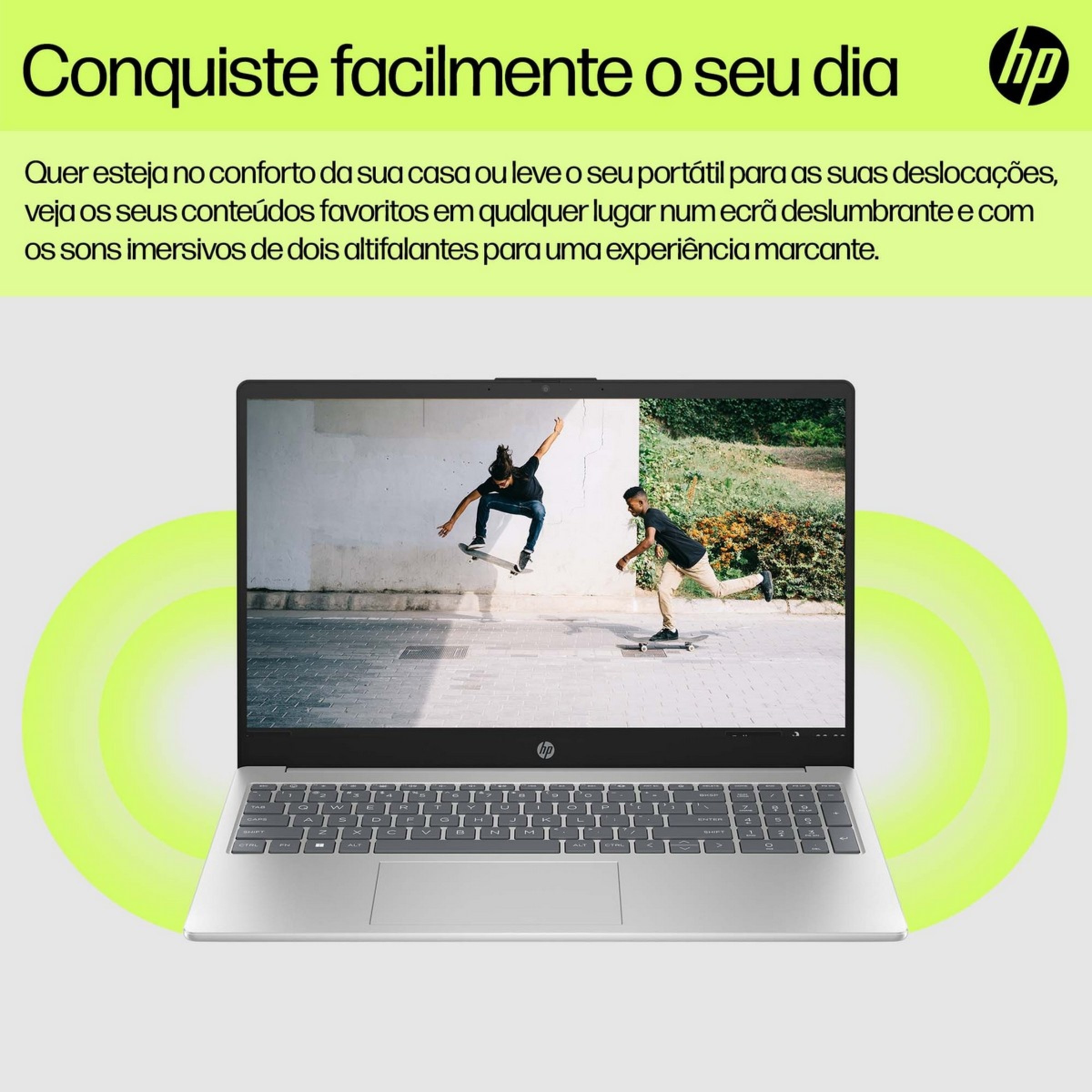 Computador Portátil HP 15-FD0040NP, 15,6", Intel® Core™ i5-1235U, 512 GB SSD, 16 GB RAM 8