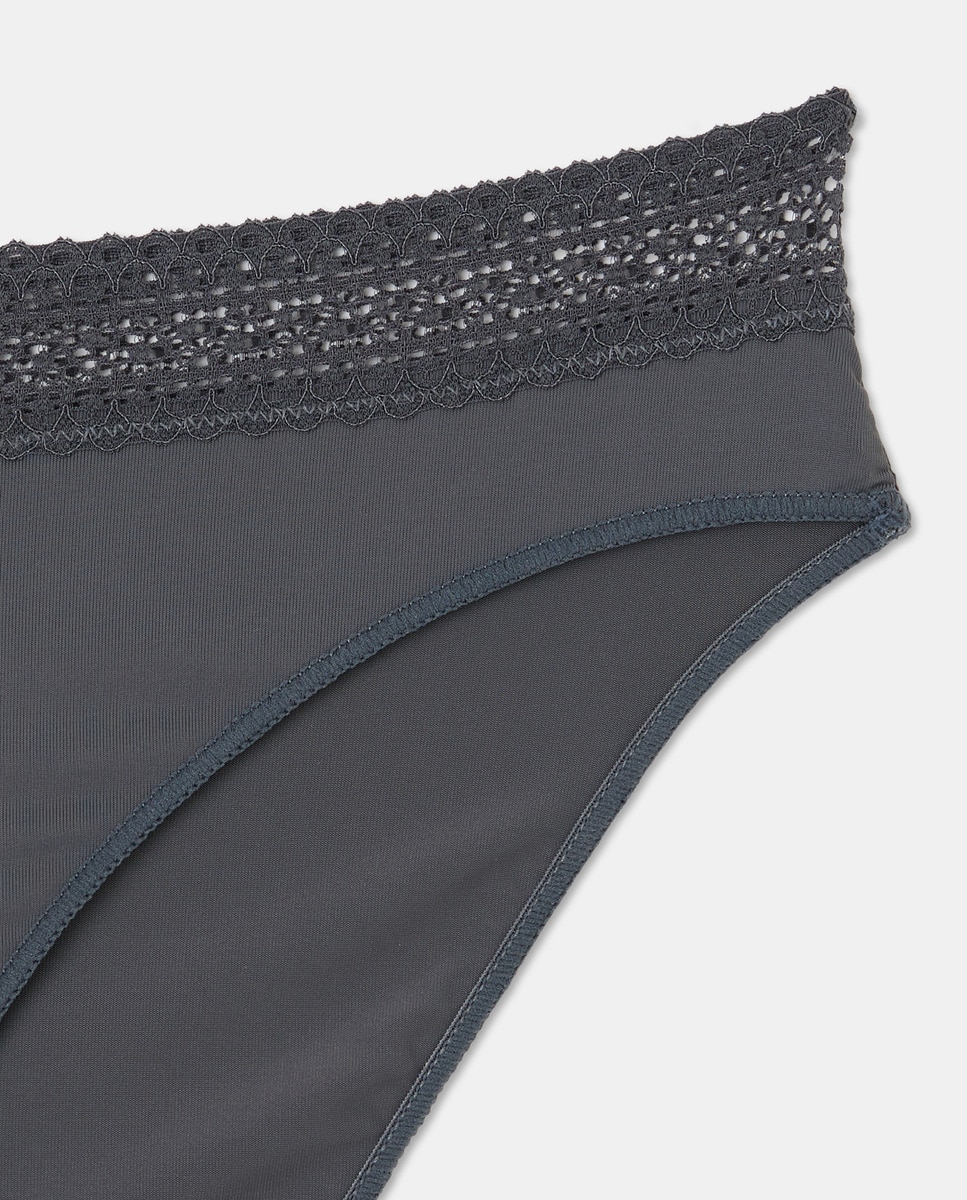 Braga encaje Gris oscuro-5