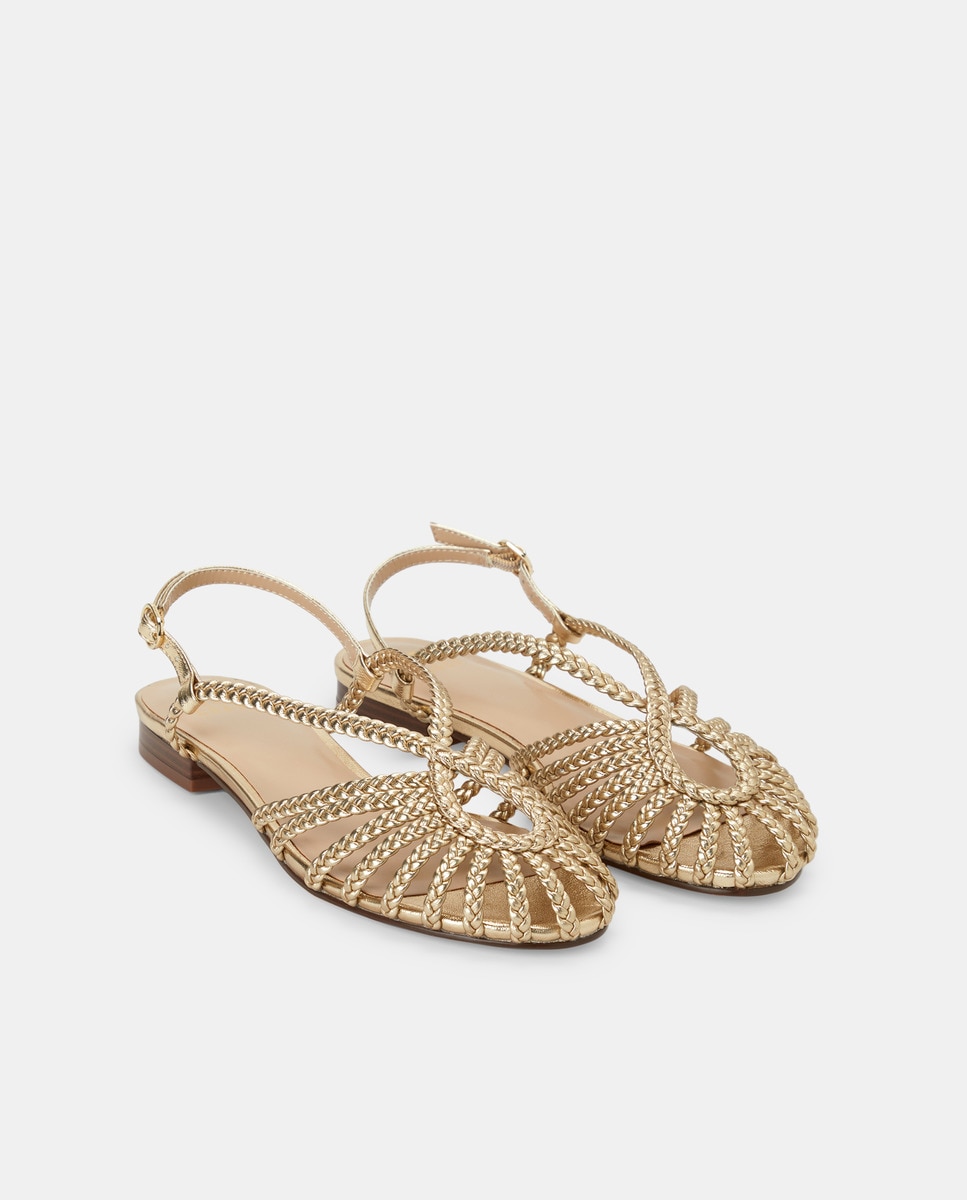 Sandalias Doradas Mujer El Corte Ingles Sandalia De Mujer Trenzada