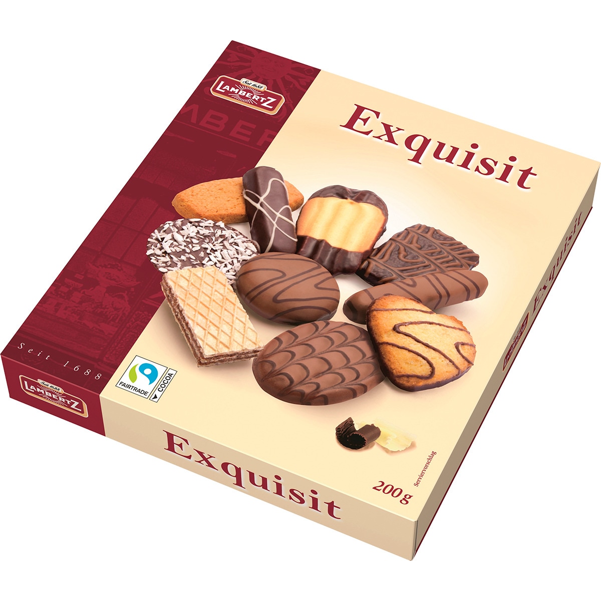 Exquisit galletas surtidas estuche 200 g