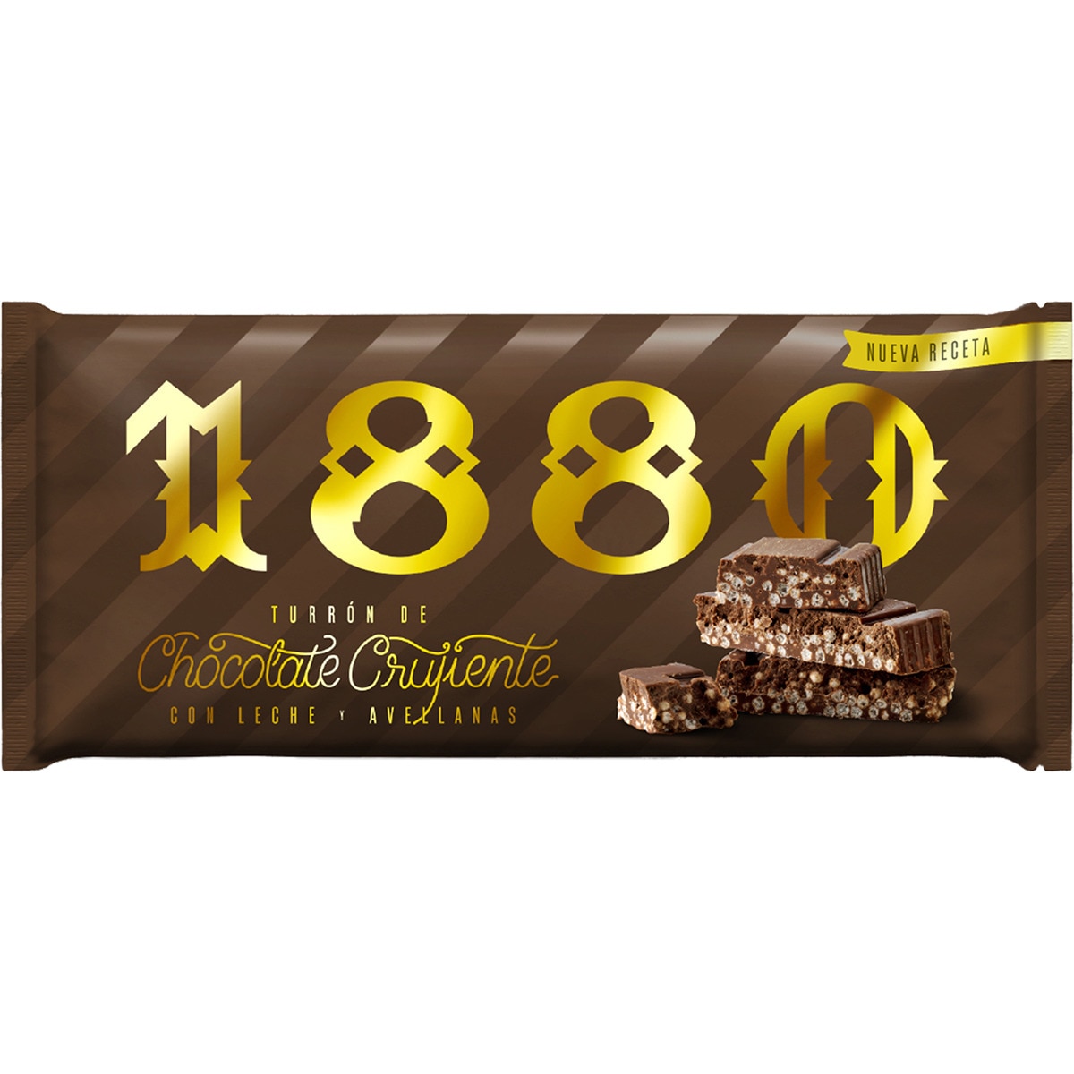 turrón de chocolate crujiente Calidad Suprema estuche 250 g