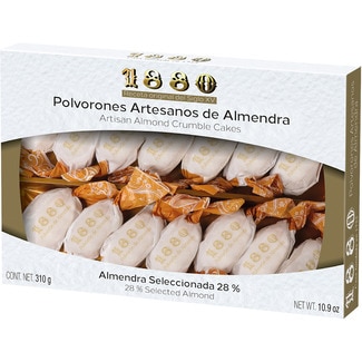 polvorones artesanos de almendra Receta Original del Siglo XV Calidad Suprema estuche 310 g - 1880