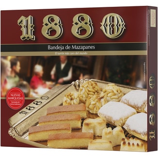 bandeja de mazapanes estuche 295 g - 1880