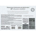 Artisan almond crumble cakes with no added sugar. case 280 g