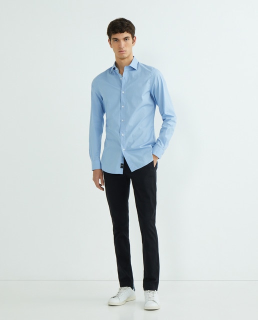 Imagen 0 de Camisa de hombre de vestir slim fit