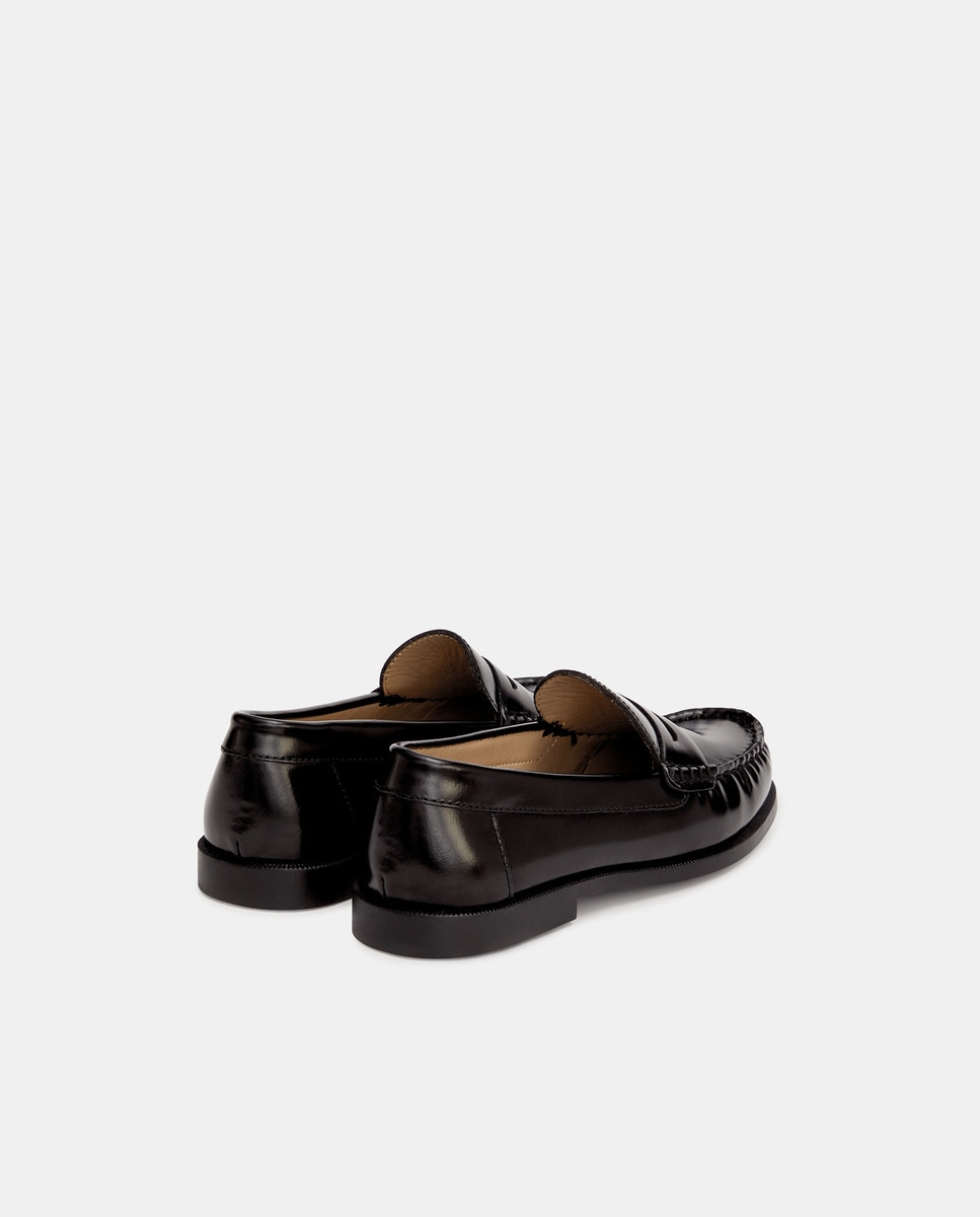 Mocassins em Pele Florantik Preto-3