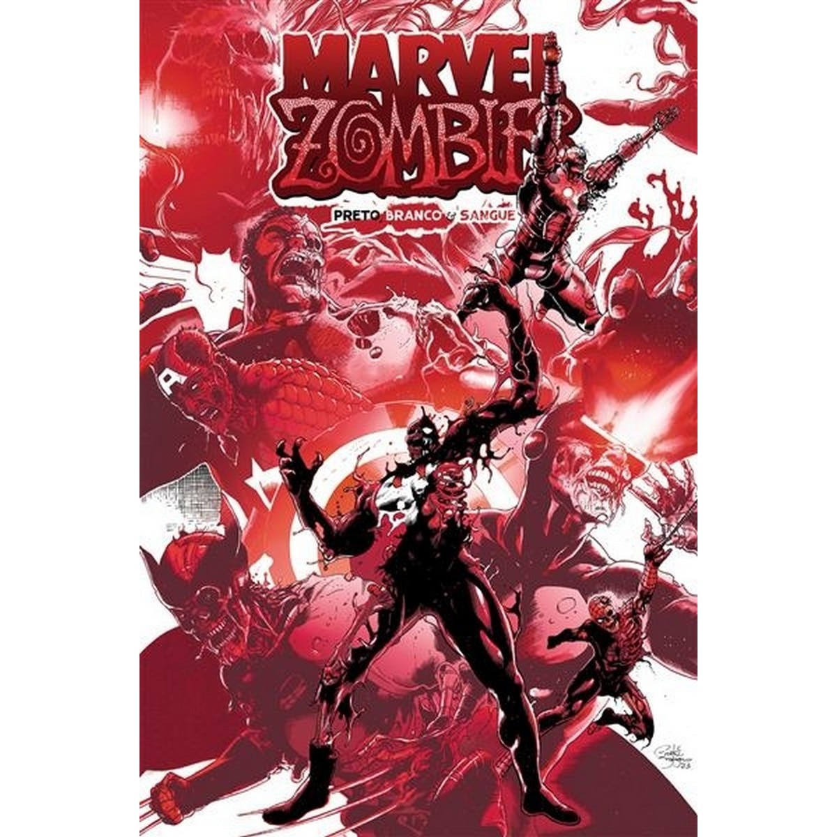 Marvel Zombies - Preto, Branco & Sangue 1