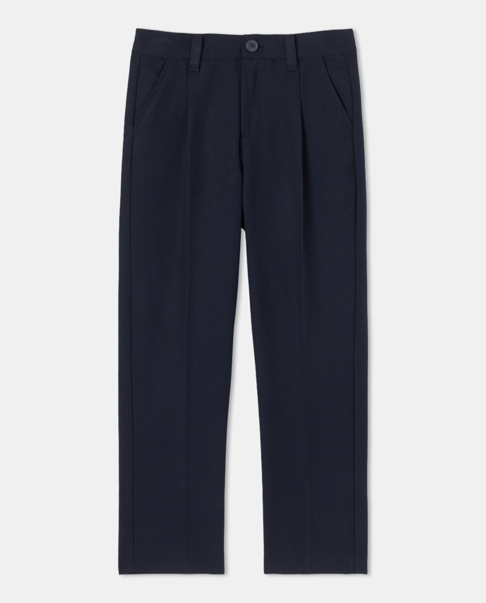 Pantalon Colegio Chino Azul marino-1