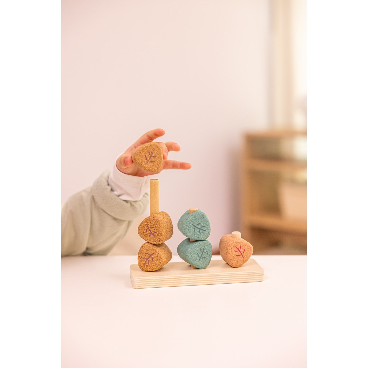 Juego de apilables Hojas de corcho Korko · Korko · El Corte Inglés