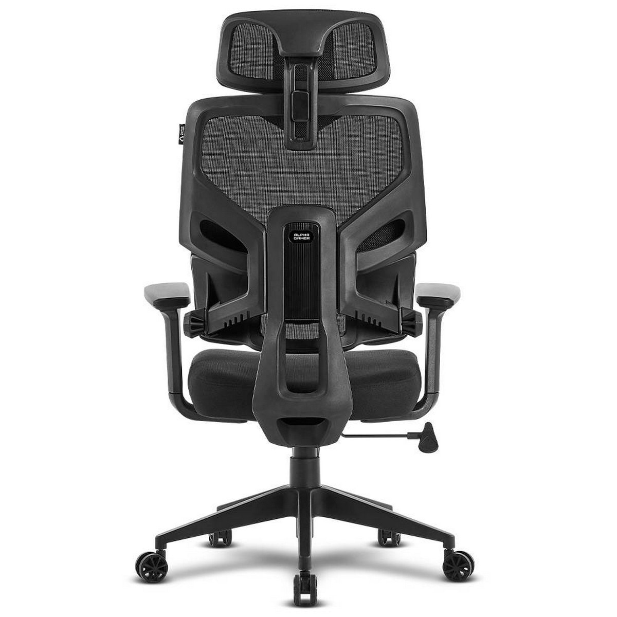 Cadeira Gaming em Malha Alpha Gamer Iris - Preto 4