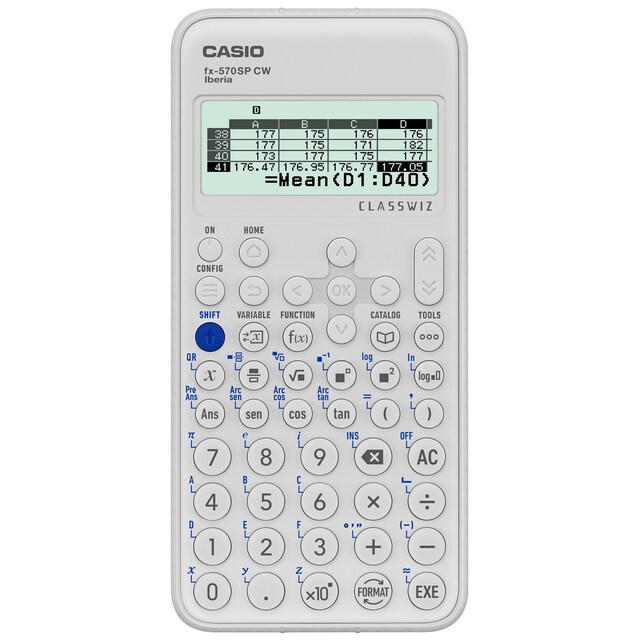 Imagen 0 de Calculadora científica fx-570SP CW CASIO