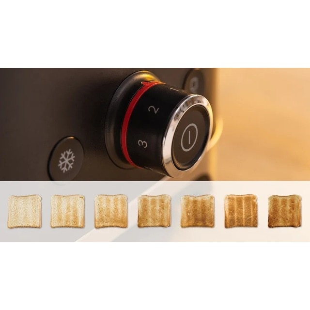 Torradeira Bosch Compact MyMoment TAT4M223 de 950 W com 2 Fendas Curtas - Preto Mate Preto mate-5