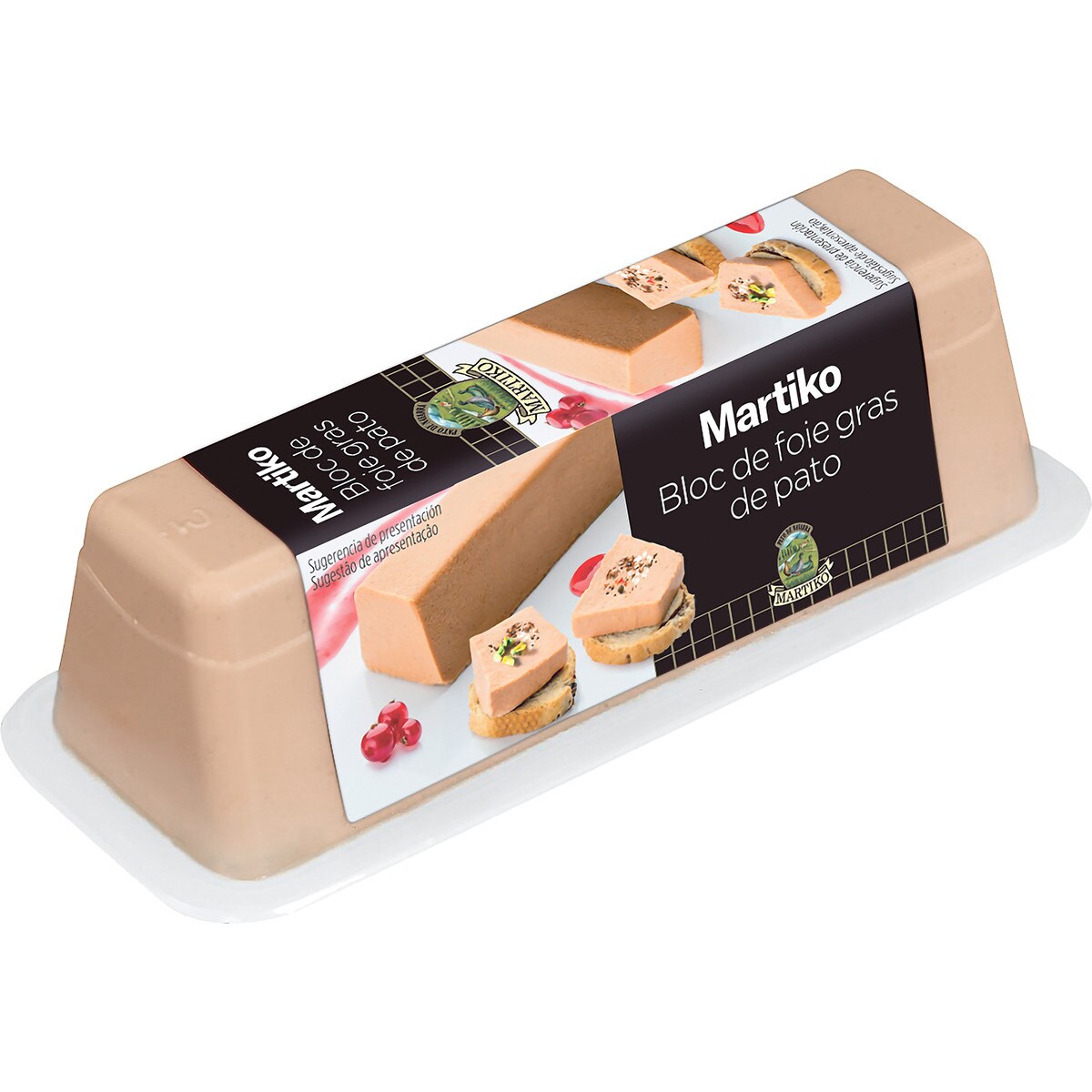 bloc de foie gras de pato lingote 100 g