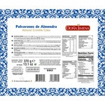 polvorones almond biscuits case 370 g