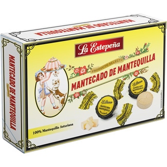 mantecado de mantequilla asturiana estuche 300 g - La Estepeña