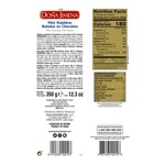 mini puff pastries coated in chocolate bag 350 g