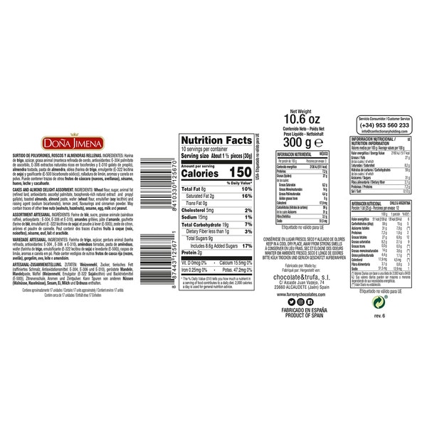 selection of artisan specialities case 300 g