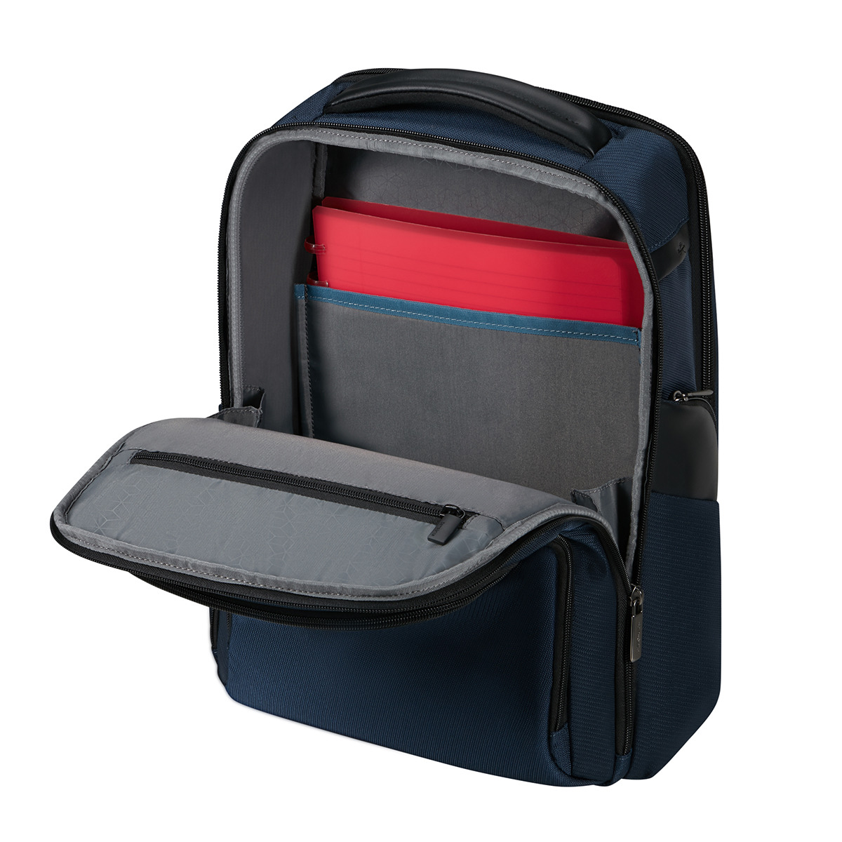 Mochila Samsonite Evosight azul para portátiles de 14,1" Azul-5