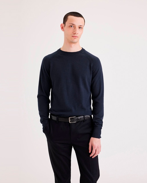 Imagem 0 de Camisola de Malha com Decote Redondo