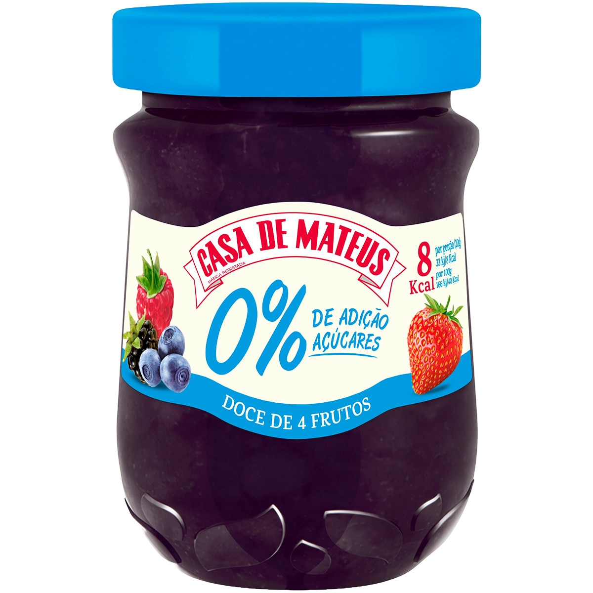 Doce 4 Frutos 0% Açúcares Adicionados frasco 280 g