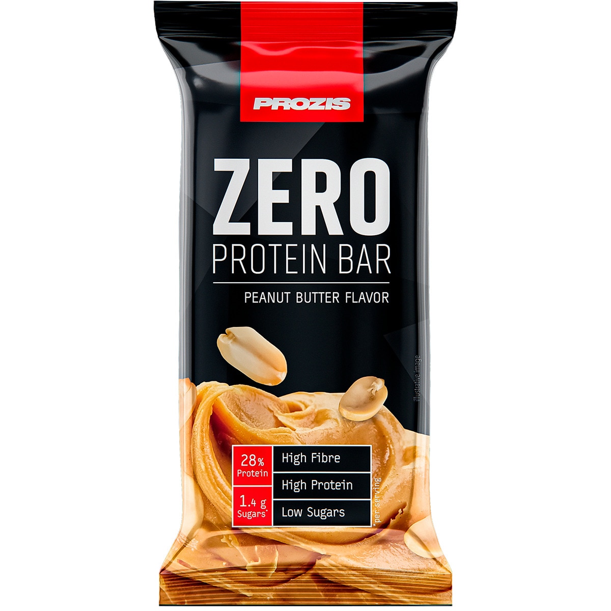 Barra Zero de Manteiga de Amendoim embalagem 40 g