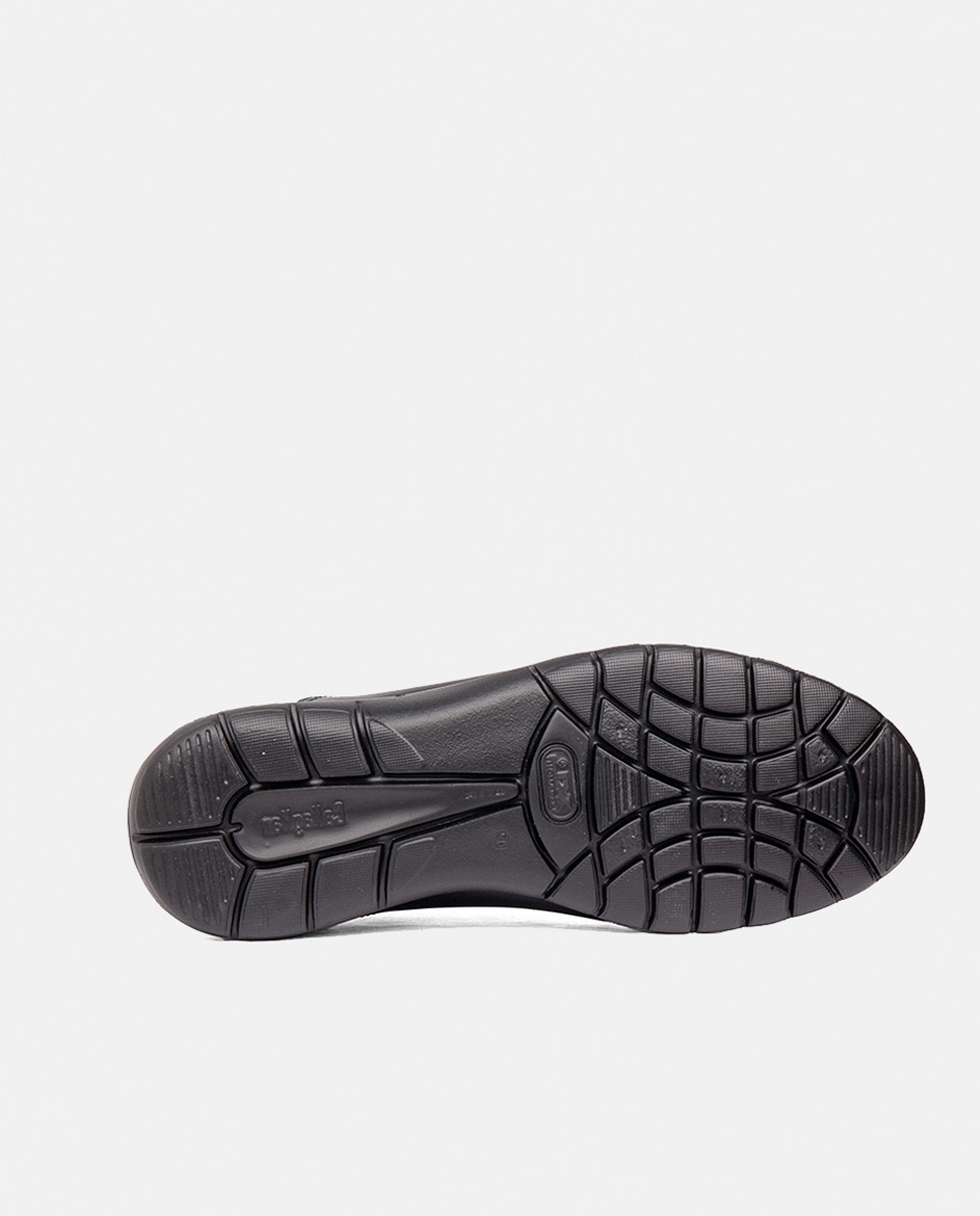 Sapatos Elásticos em Pele 4