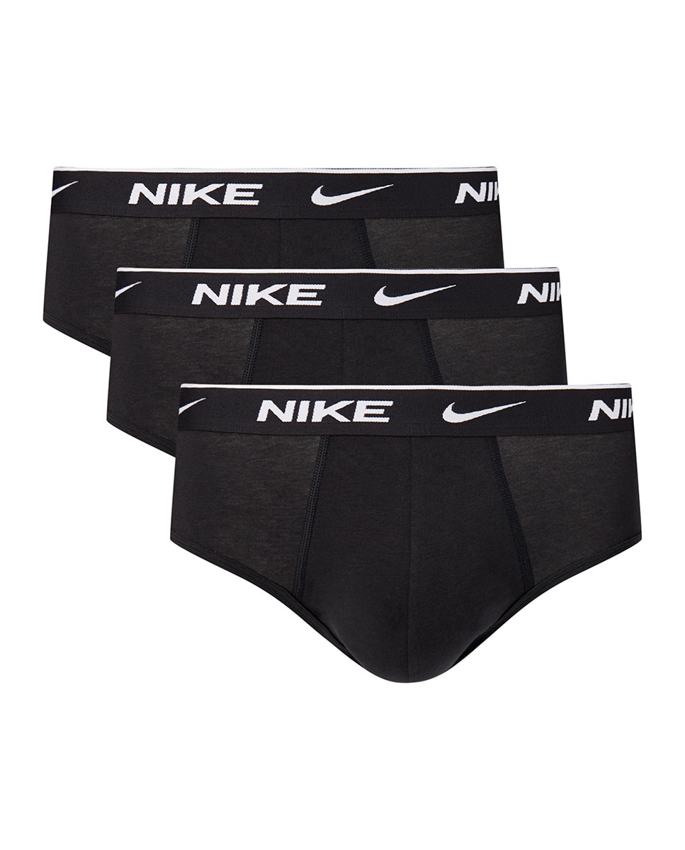 Pack de 3 slips pretos Preto-2