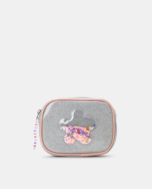 Imagem 0 de Bolsa de Cintura com Estampado Floral e Confetti