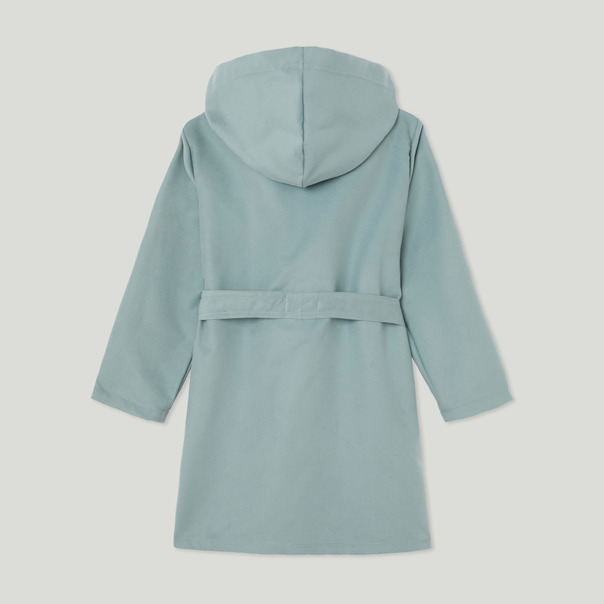 Albornoz microfibra infantil Azul marino-2